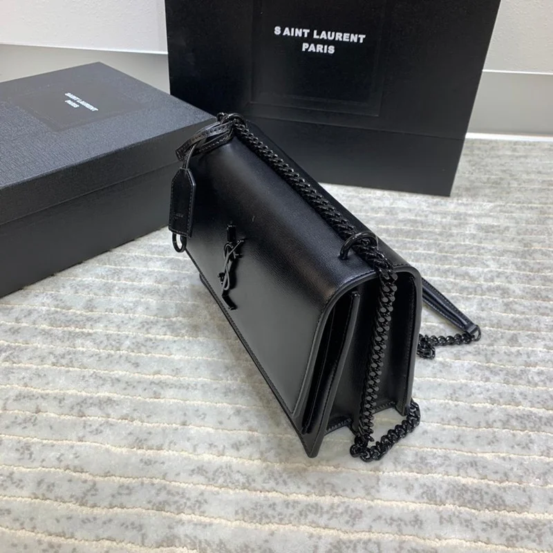 21AW新作サンローラン ショルダーバッグ 偽物 サンセット ミディアム バッグ クロコ エンボス 442906DND0J9207