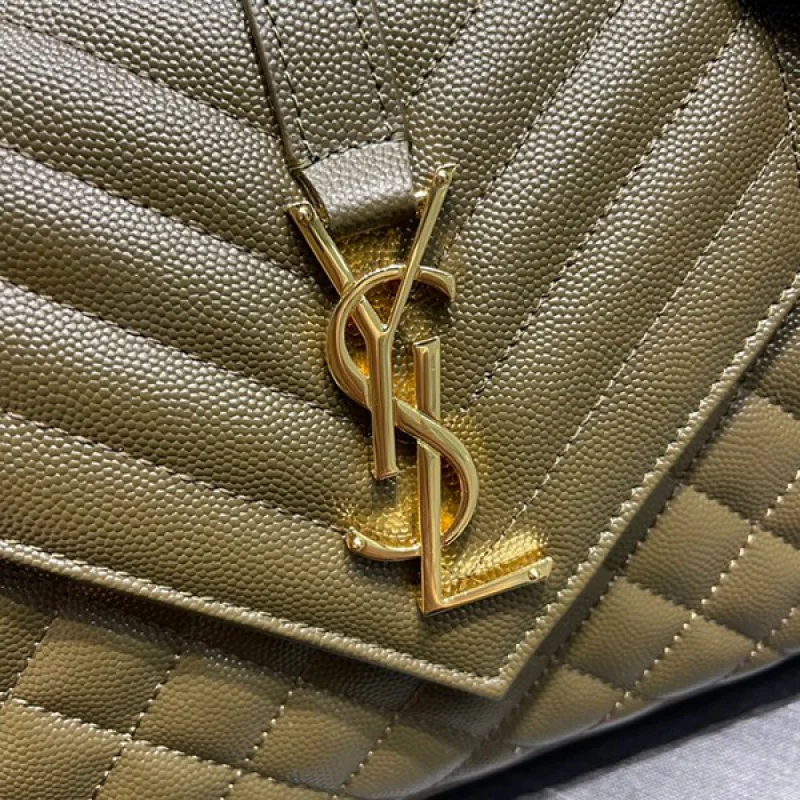 人気急上昇サンローラン ショルダーバッグ コピー★YSLエンベロープ チェーンバッグ ミディアム 487206BOW911000