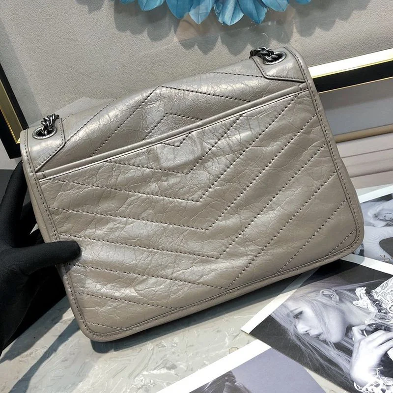 21AW新作サンローラン ショルダーバッグ コピー ニキ ミディアム ヴィンテージレザー 2way 4988940EN041202