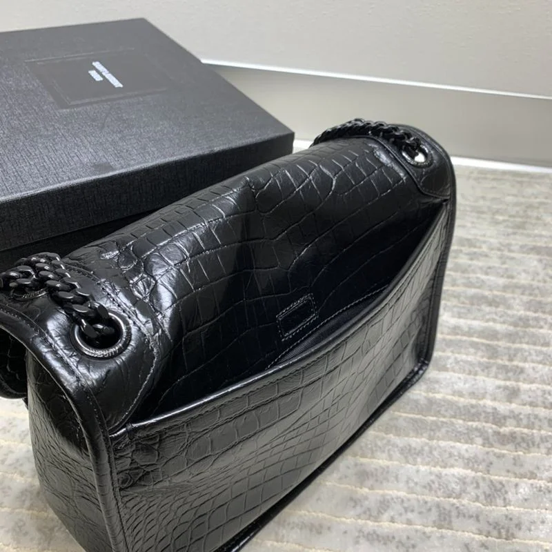 稀少サンローラン ショルダーバッグ コピー ニキ ミディアム クリンクルヴィンテージレザー 6331580EN04345