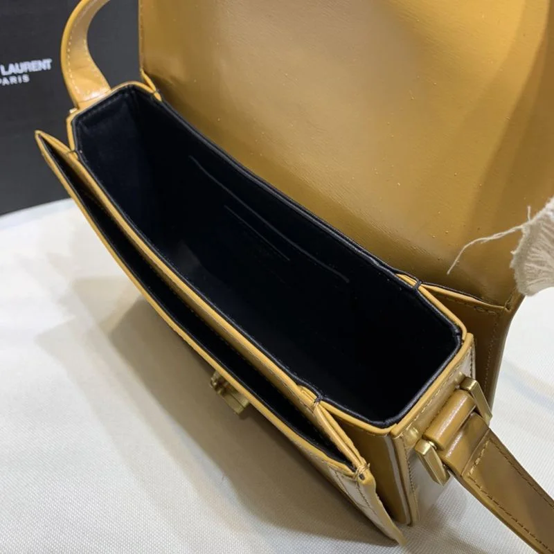 22AW新作サンローラン ショルダーバッグ ボックスレザー サッチェルバッグ 偽物 Saa22254