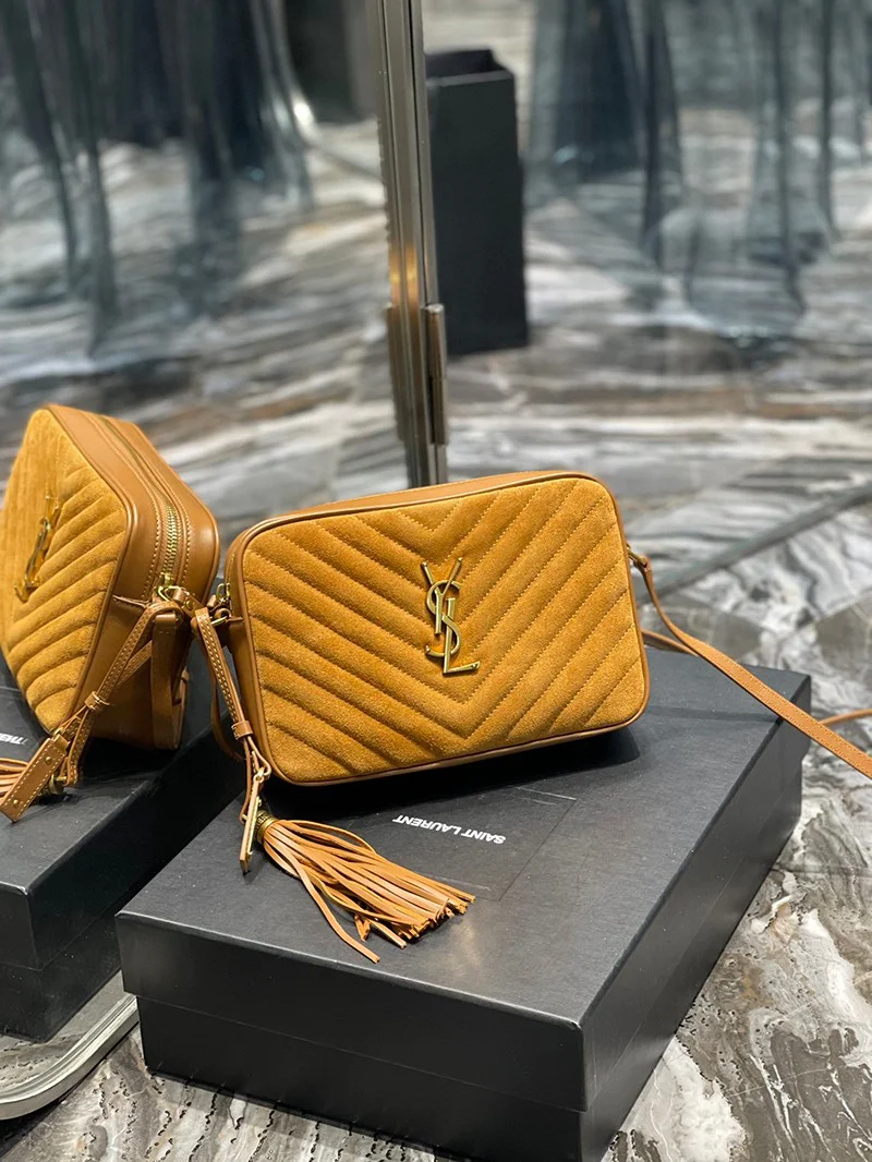 大人気!サンローラン ショルダーバッグ 偽物☆ルー キルティングレザー カメラバッグ Sac32444