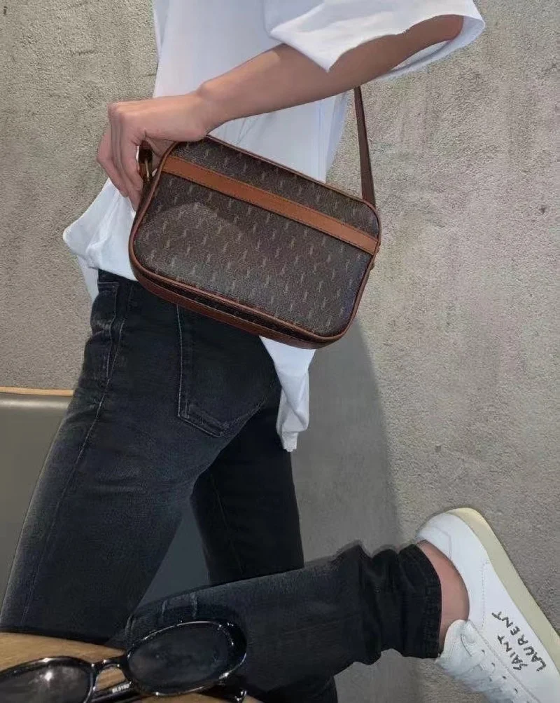 大人気!サンローラン ショルダーバッグ コピー☆ルー キルティングレザー カメラバッグ Sac85306