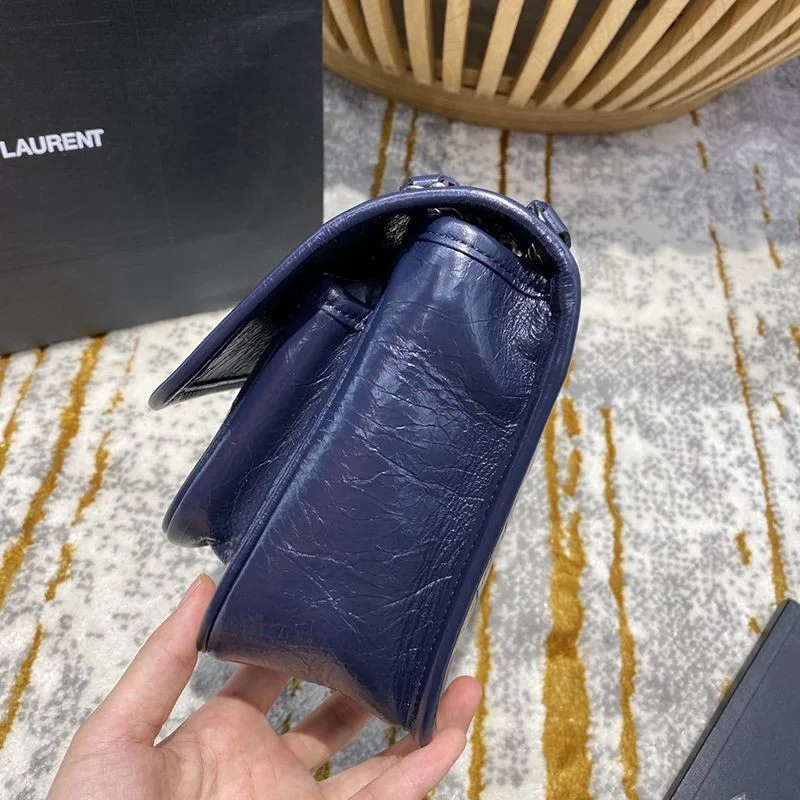 大人気!サンローラン ニキ ベイビー 偽物 クリンクルヴィンテージレザー Sai03818