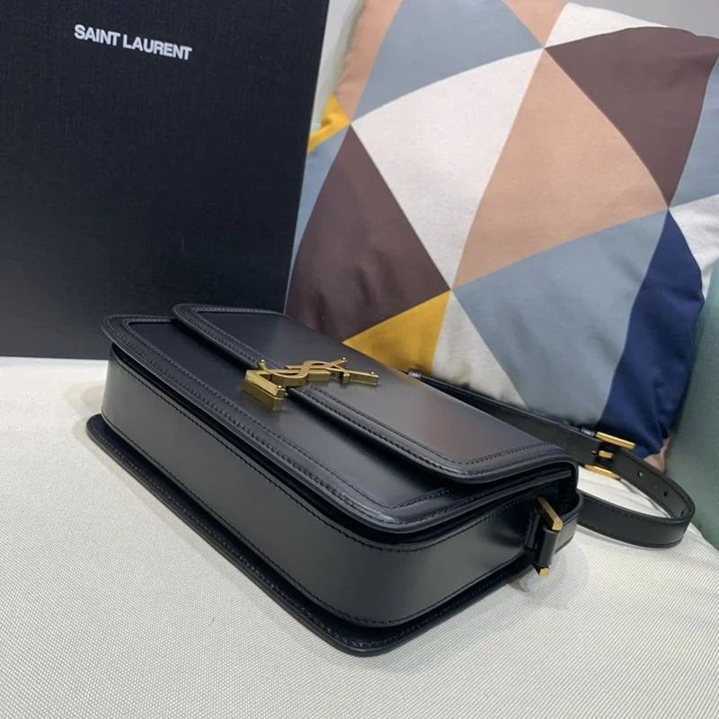 日本未入荷サンローラン ショルダーバッグ 偽物 ボックスレザー サッチェルバッグ Saj33446
