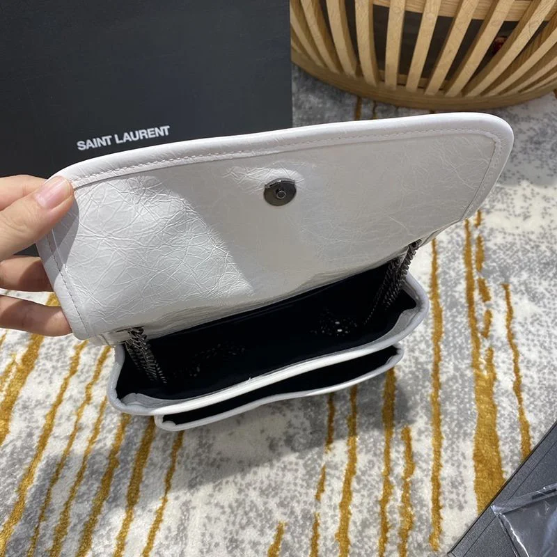 世界中で大人気♪サンローラン ニキ ベイビー コピー クリンクルヴィンテージレザー Sao98437