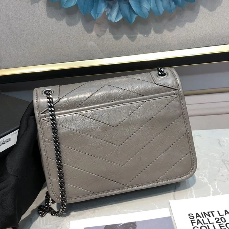最安値挑戦 サンローラン ニキ ベイビー クリンクルヴィンテージレザー コピー Saq76621