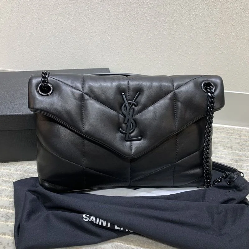 ★日本!!人気!サンローラン ショルダーバッグ コピー ルル パファー トイ バッグ キルティング レザー Sam20121