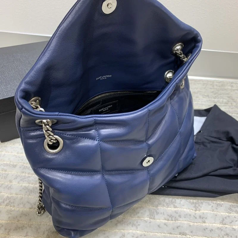 完売必至サンローラン ショルダーバッグ コピー ルル パファー トイ バッグ キルティング レザー Saz38501