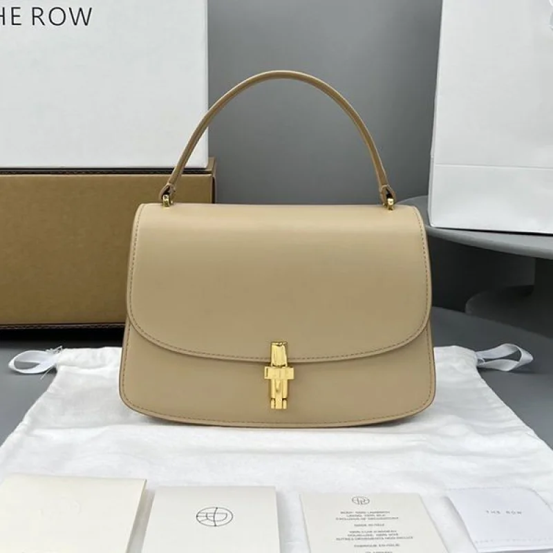 速達発送【The Row ブランドコピー】レザー ソフィア 8.75 ハンドバッグ W1442L60BLSG