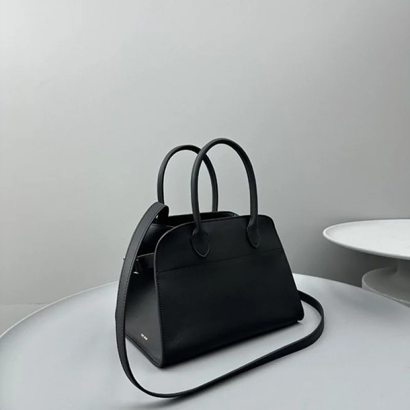 ザロウ スーパーコピーマルゴー THE ROW Margaux10 レザー バッグ zam36633