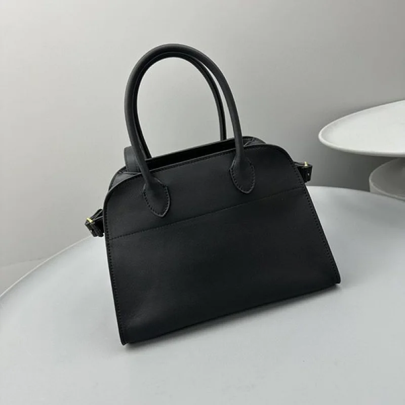 ザロウ スーパーコピーマルゴー THE ROW Margaux10 レザー バッグ zam36633