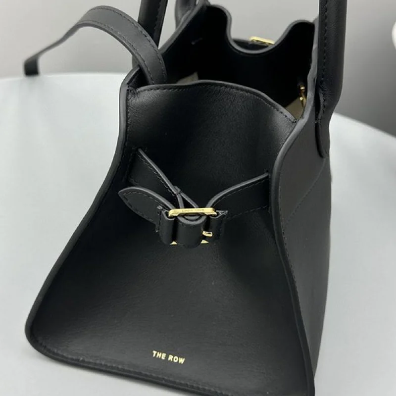 ザロウ スーパーコピーマルゴー THE ROW Margaux10 レザー バッグ zam36633