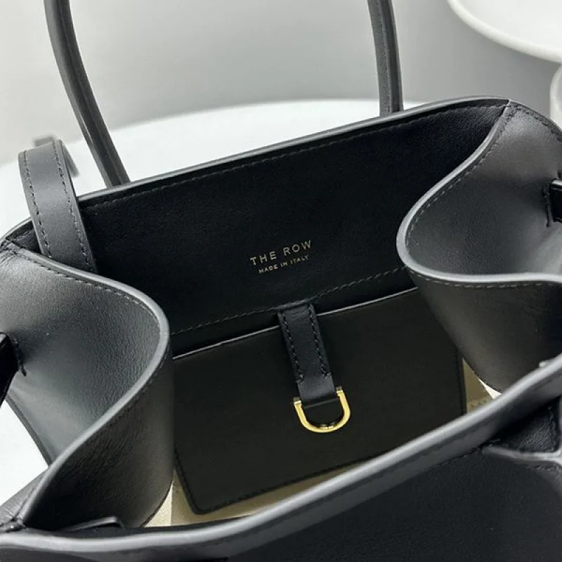 ザロウ スーパーコピーマルゴー THE ROW Margaux10 レザー バッグ zam36633