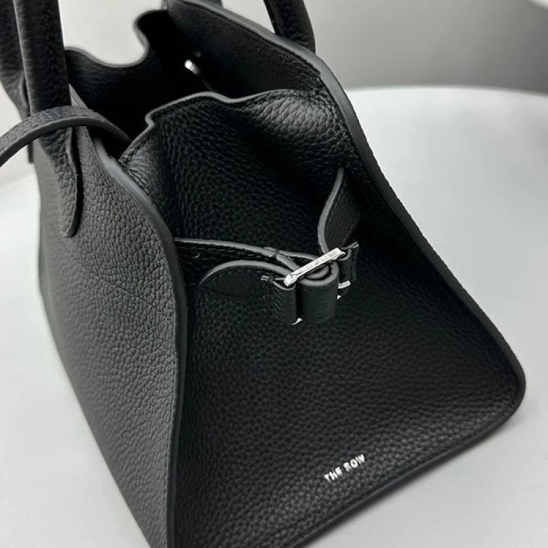 高品質ザロウ コピー マルゴー THE ROW Margaux10 レザー バッグ zar27090