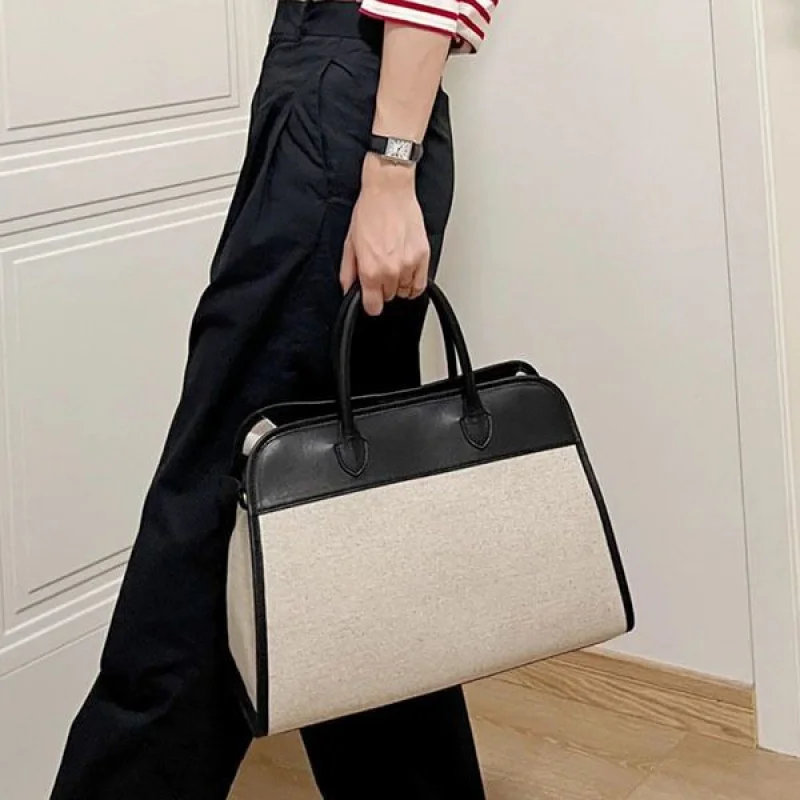 ザロウ マルゴー通販 偽物 Margaux 15 キャンバス&レザー ハンド zaz37487