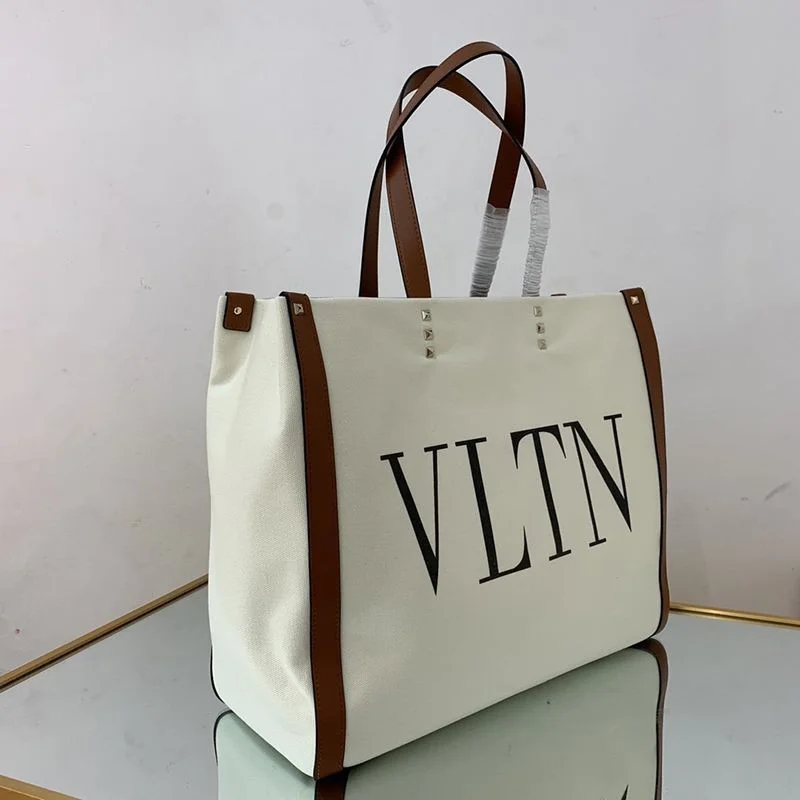 入手困難ヴァレンティノ トートバッグ コピー ショッピングバッグ NEON VLTN キャンバス ミディアム Vui76345