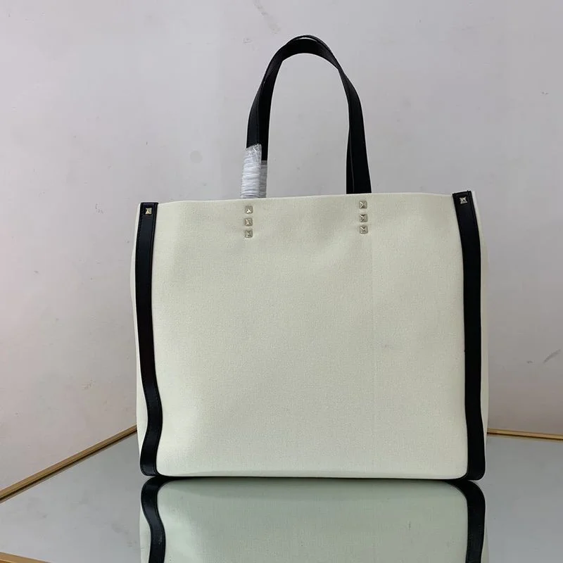 ブランドヴァレンティノ トートバッグ コピー ショッピングバッグ NEON VLTN キャンバス ミディアム Vum18973