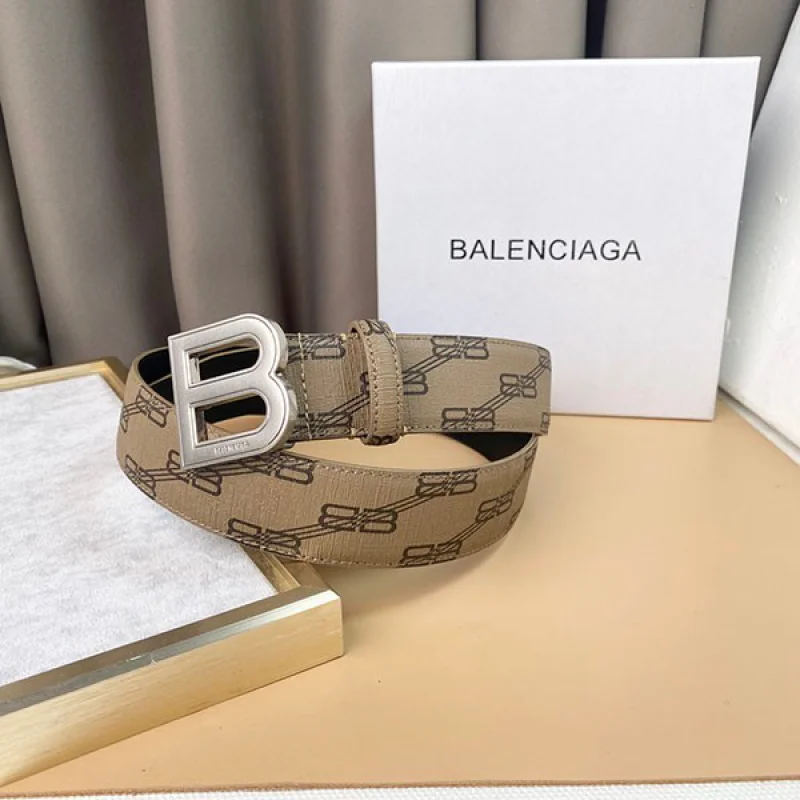 バレンシアガ コピー Bロゴシグネチャーベルト38MM bag78013