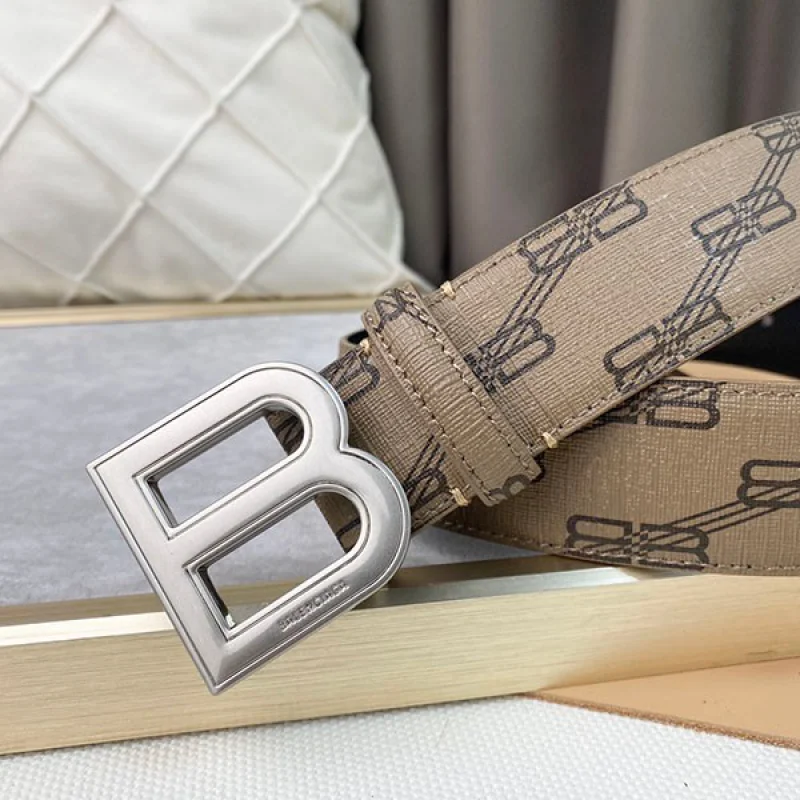 バレンシアガ コピー Bロゴシグネチャーベルト38MM bag78013