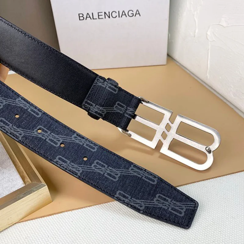 バレンシアガ BBシグネチャーベルト 偽物 38MM bau64409
