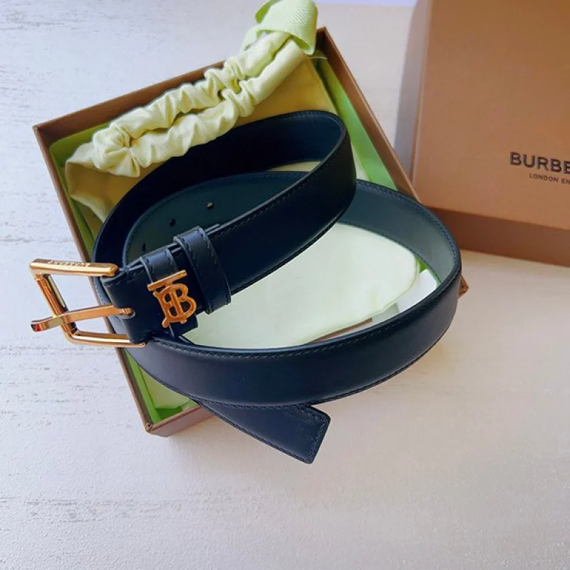 すぐ届くバーバリー レザー TB ベルト スーパーコピー Baz34599