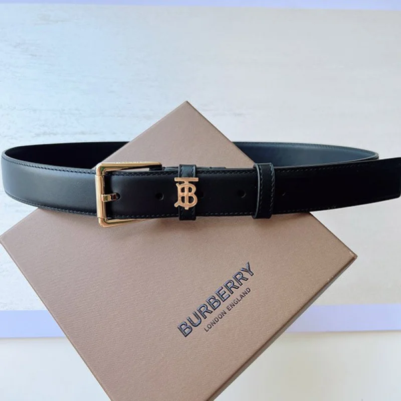 すぐ届くバーバリー レザー TB ベルト スーパーコピー Baz34599