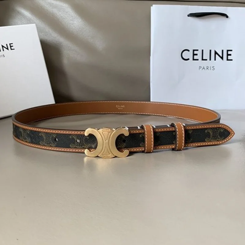注目★セリーヌ☆MEDIUM TRIOMPHE BELTミディアムトリオンフベルト 偽物 Ceo03664