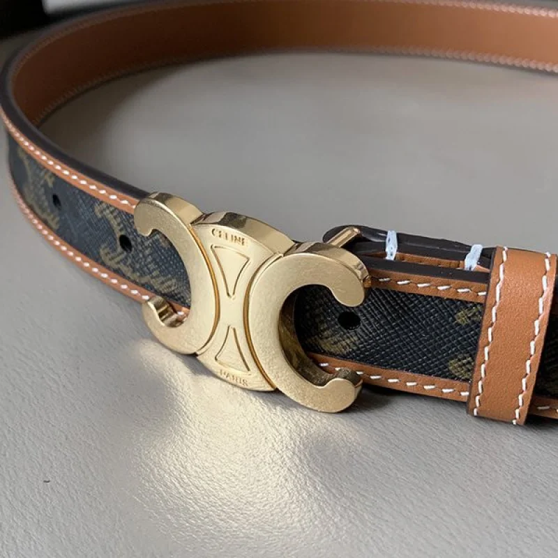注目★セリーヌ☆MEDIUM TRIOMPHE BELTミディアムトリオンフベルト 偽物 Ceo03664