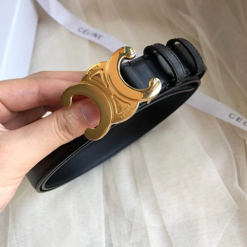 春もの新作[セリーヌ]スモール トリオンフ ベルト コピー スムースカーフスキン Cep14667
