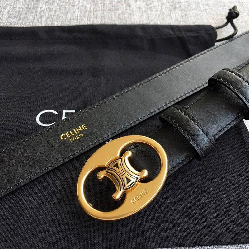 ☆超人気☆セリーヌ スモール マイヨントリオンフバックル ベルト 偽物 Cey68798