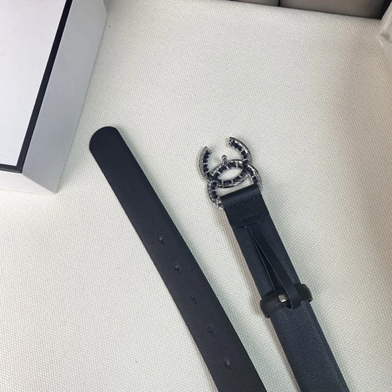 シャネル ☆大人ラグジュアリー ベルトコピー カーフスキン 3.0cm入手困難品！ she47008