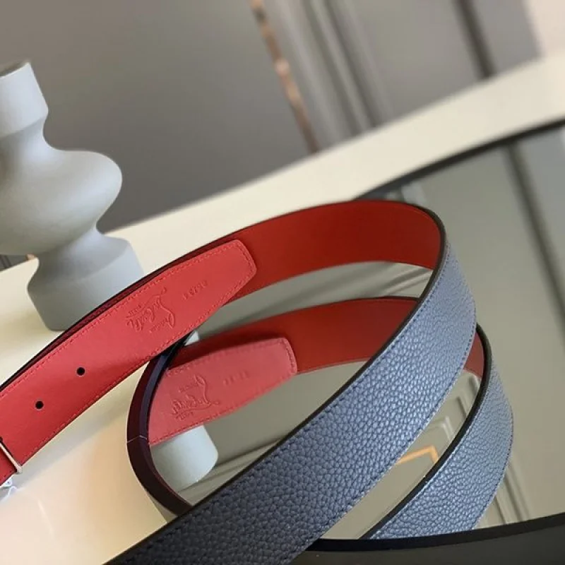 新作 クリスチャンルブタン ベルト コピー 35mm ギフトに最適♪ Ruq18578