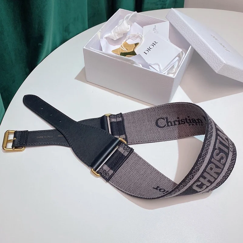 超希少！CHRISTIAN ディオール コピー キャンバスベルト 65mm dec53537