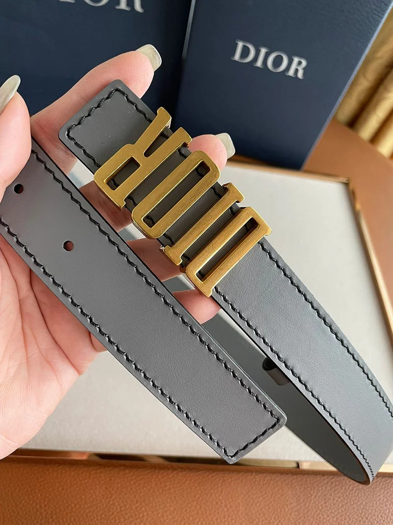 希少色 ディオール ベルト 偽物 D-FENCE 30ｍｍ カーフスキン deo56206