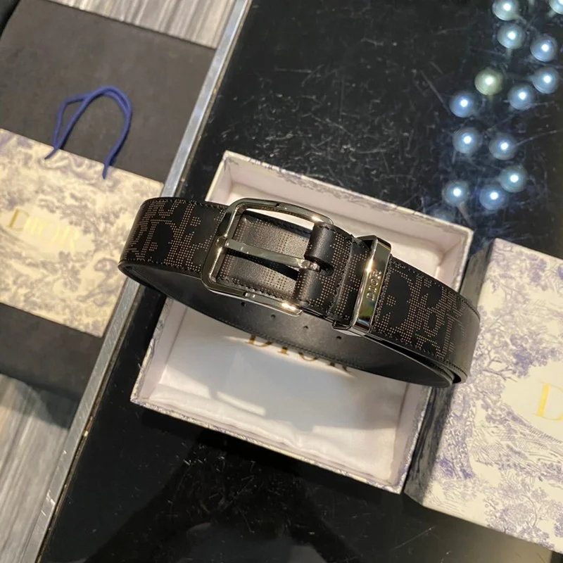 モダン◇ディオール ベルト コピー オブリーク ギャラクシー レザー Belt 35MM dep76750