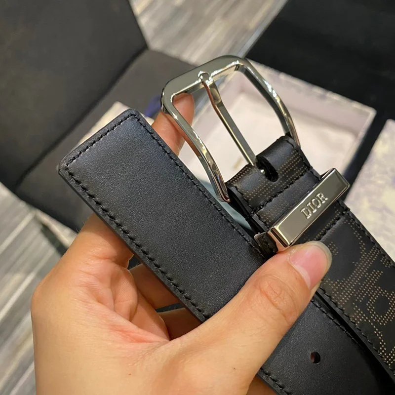 モダン◇ディオール ベルト コピー オブリーク ギャラクシー レザー Belt 35MM dep76750