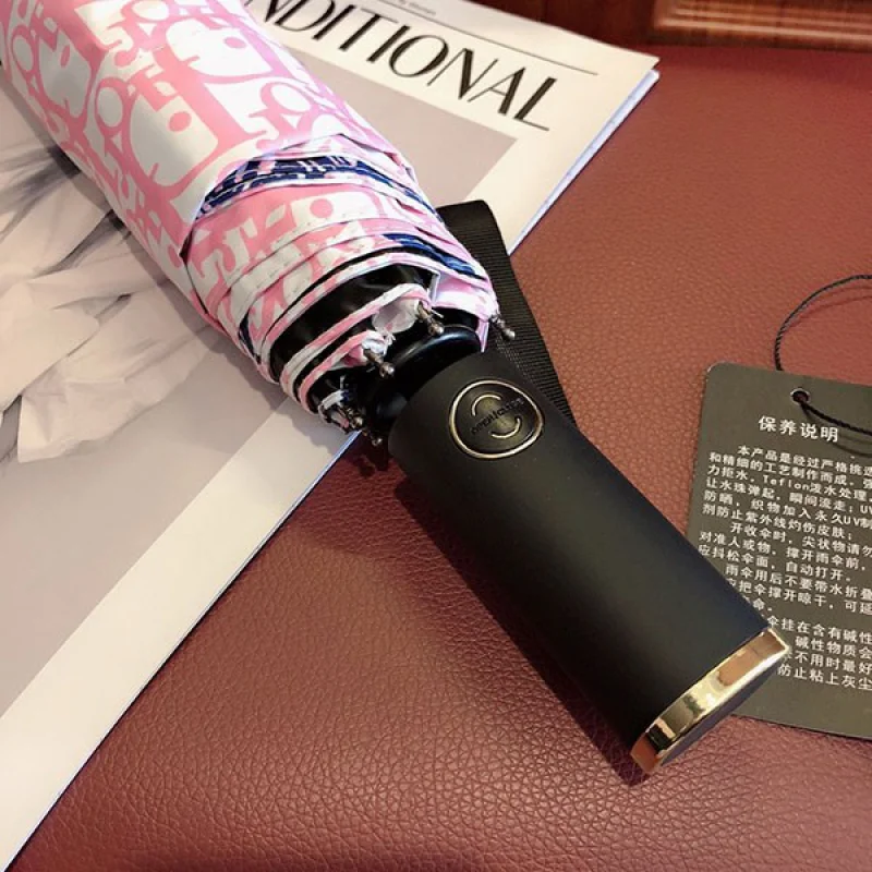 ディオール コピー 折りたたみ傘 自動開閉 日傘 dew35239