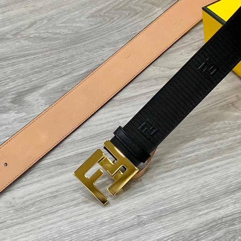 高品質♪♪♪フェンディ メンズ ベルト コピー 4.0cm 3色 fec34888