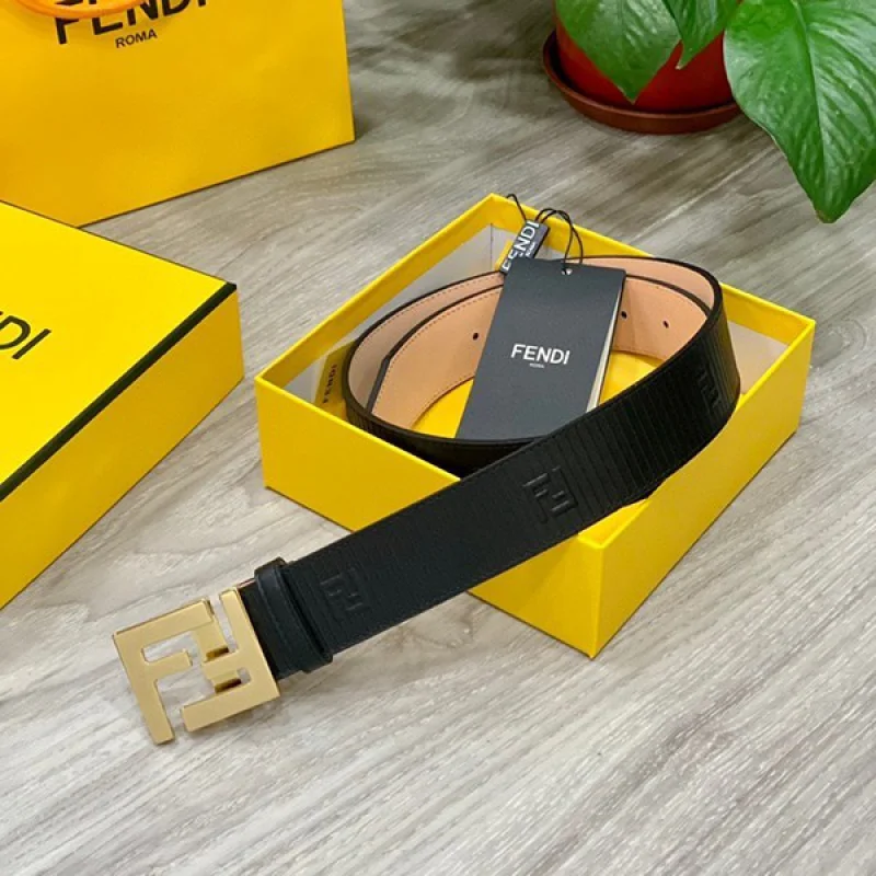 高品質♪♪♪フェンディ メンズ ベルト コピー 4.0cm 3色 fec34888