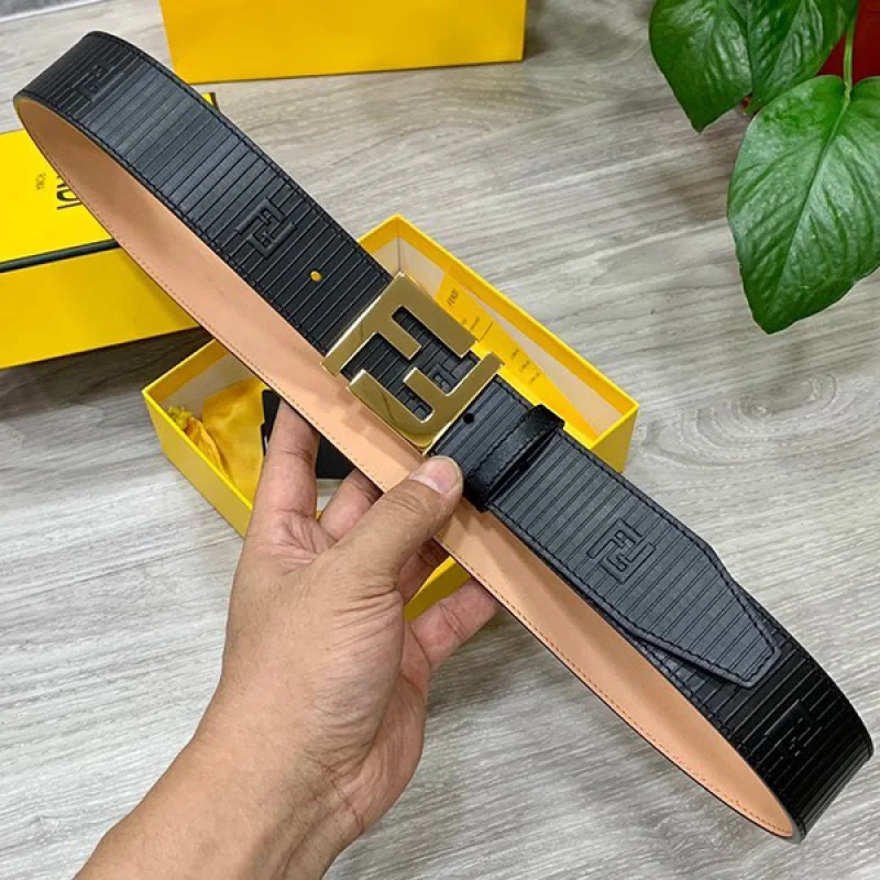 高品質♪♪♪フェンディ メンズ ベルト コピー 4.0cm 3色 fec34888