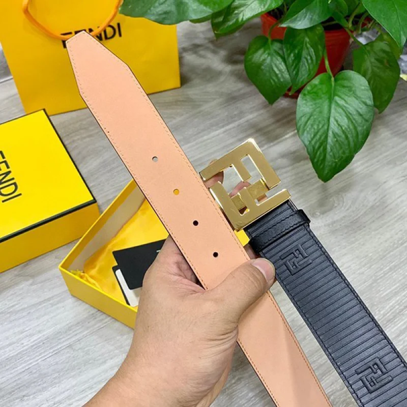 高品質♪♪♪フェンディ メンズ ベルト コピー 4.0cm 3色 fec34888