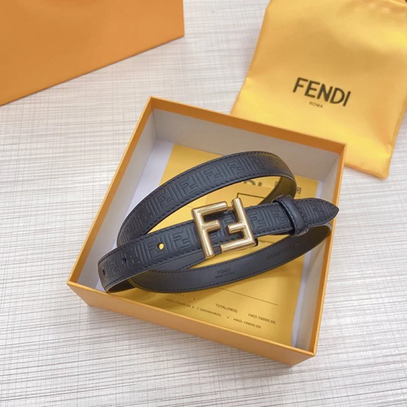 人気 フェンディ FFモチーフ コピーレザー ベルト カーフレザー fen76939