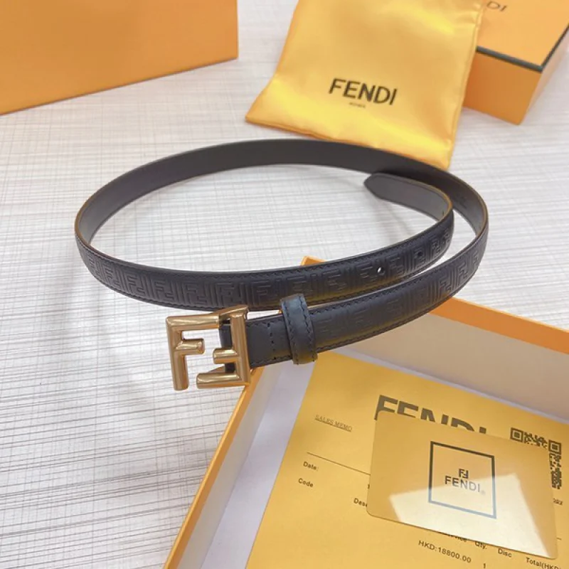 人気 フェンディ FFモチーフ コピーレザー ベルト カーフレザー fen76939