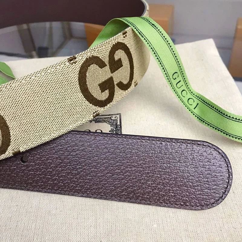 【22春夏】グッチ ベルト 偽物 ダブルG バックル GG ベルト 4cm幅 guc73470