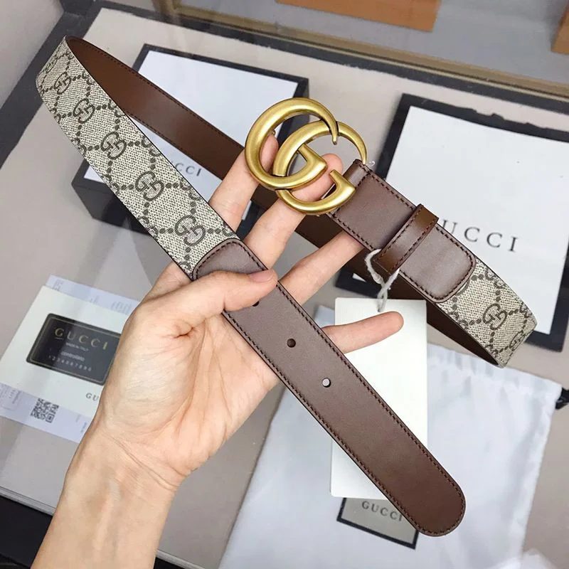 可愛い【グッチ ベルト 偽物】 リバーシブル GGスプリーム キャンバス 30mm guc92375