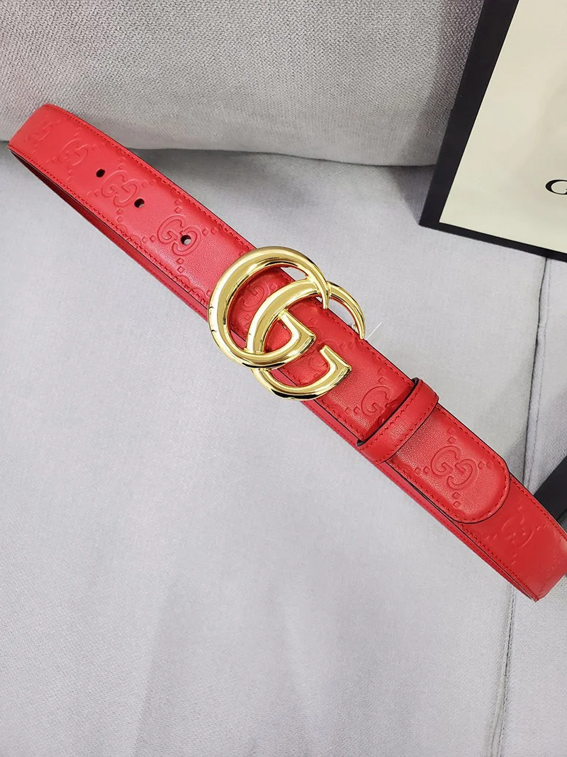 大人気!!新色グッチ ベルト 偽物 GGマーモント カジュアルベルト 30mm guf34767