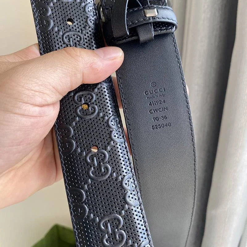 グッチ (グッチ) ベルト 偽物N級品グッチGG 4cm幅 gug84105