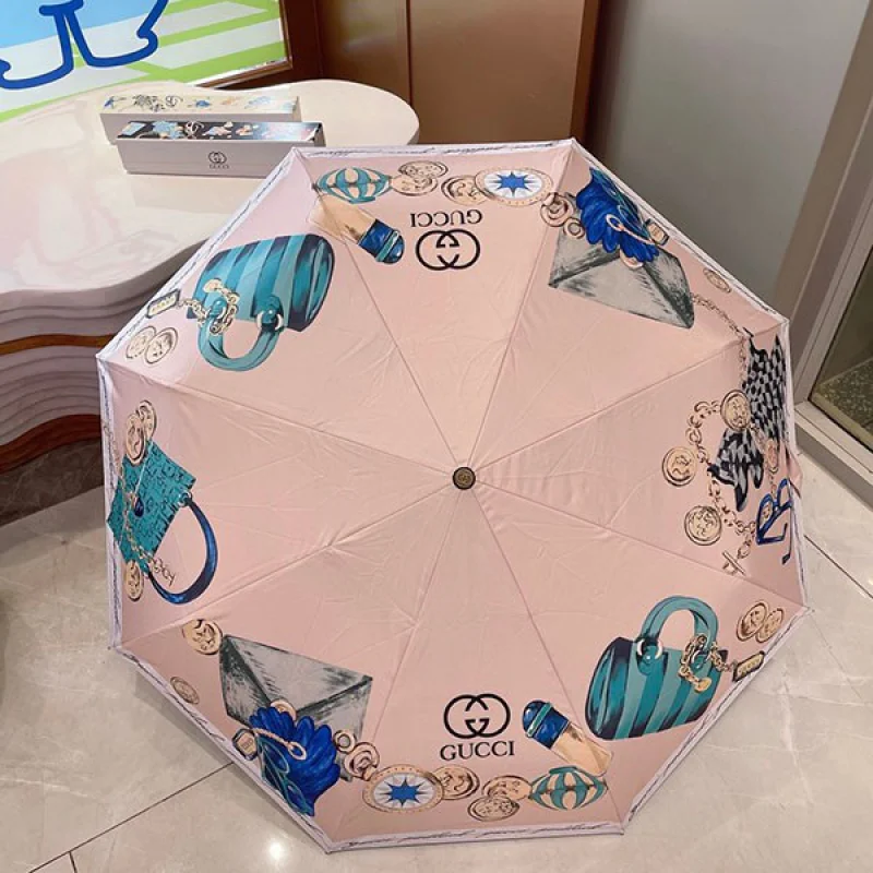 ★日本!!人気!グッチ 折りたたみ傘 偽物 自動開閉 guh69835