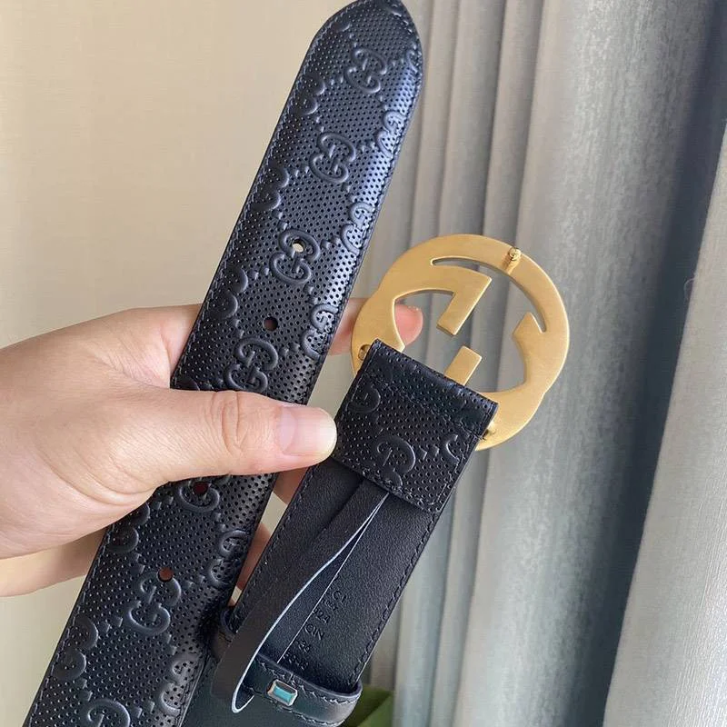 グッチ (グッチ) ベルト グッチGG偽物N級品 4cm幅 gum07135